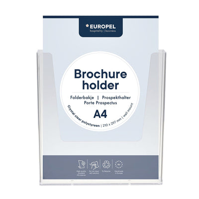 Canon - Prospekthalter Peel Wall A4 transparent