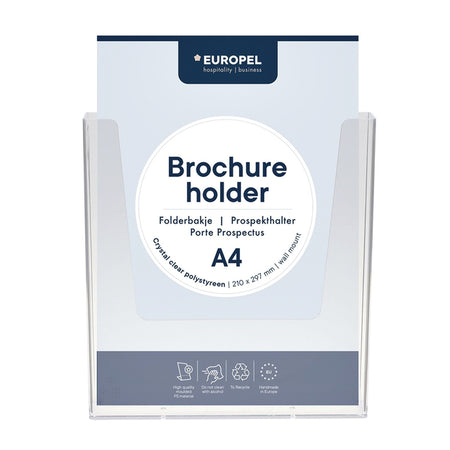 Canon - Prospekthalter Peel Wall A4 transparent