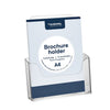 Europel - Prospekthalter Peel Tisch/Wand A4 41mm transparent