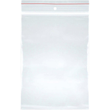 OFFICE-Produkte - Haftverschlussbeutel, transparent, Packung à 100 Stück, 80 x 120 mm