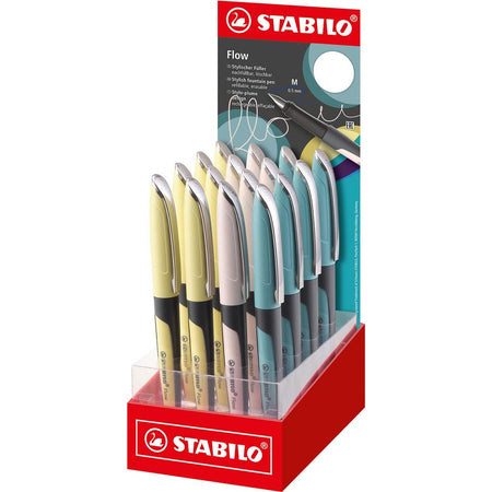 STABILO - Flow MODERN OFFICE Füllfederhalter, Display mit 16 Stück