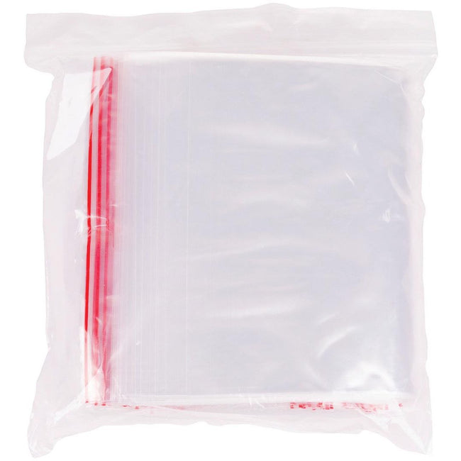 OFFICE-Produkte - Haftverschlussbeutel, transparent, Packung à 100 Stück, 160 x 220 mm