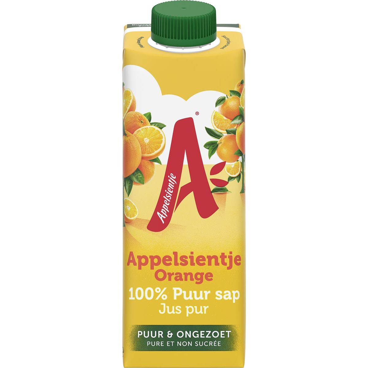 Appelsientje - Orangensaft 33 cl, Packung mit 8 Getränkekartons