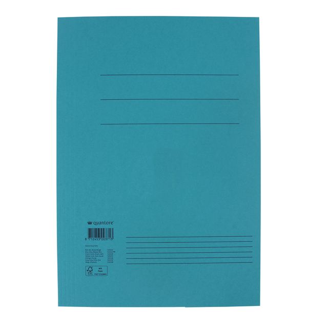 Quantore - Aktenordner Folio 300gr blau