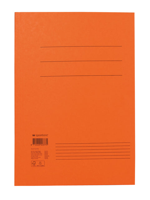 Quantore - Aktenordner Folio 300gr orange | 50 Stück