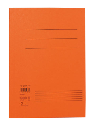 Quantore - Aktenordner Folio 300gr orange | 50 Stück