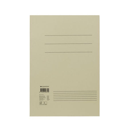 Quantore - Aktenordner Folio 300gr grau | 10 Stück