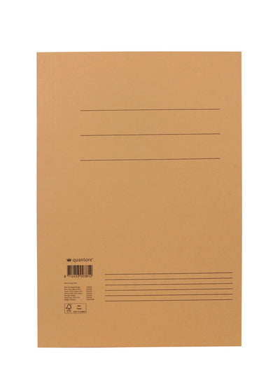 Quantore - Aktenordner Folio 300gr chamois | 50 Stück