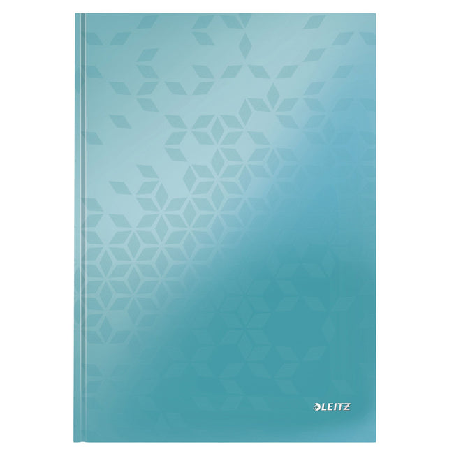 Leitz - Notizbuch WOW A4 160 Seiten 90gr Linie Eisblau