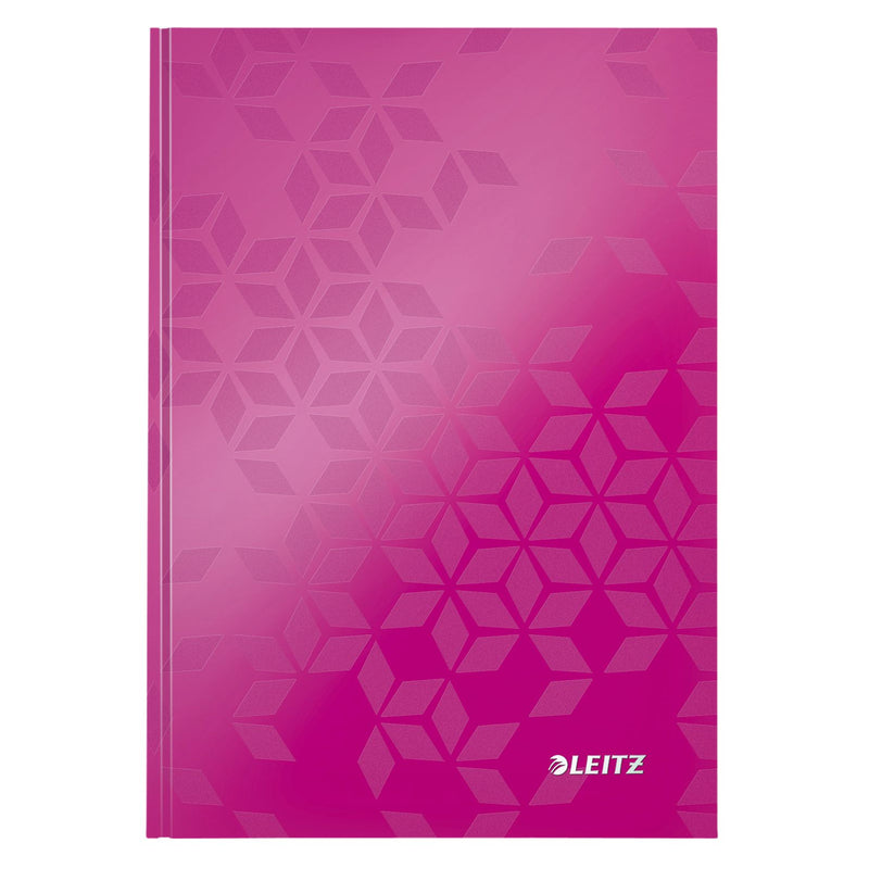Leitz - Notizbuch WOW A5 160 Seiten 90gr Linie rosa