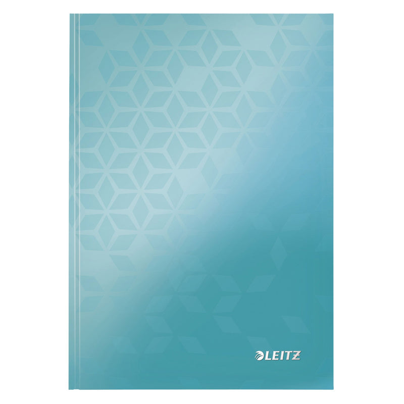 Leitz - Notizbuch WOW A5 160 Seiten 90gr Linie Eisblau