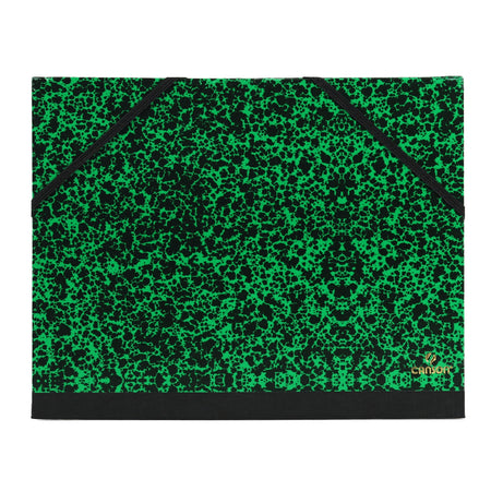 Canson - Zeichenmappe Studio Annonay Gummiverschluss 610x810mm grün