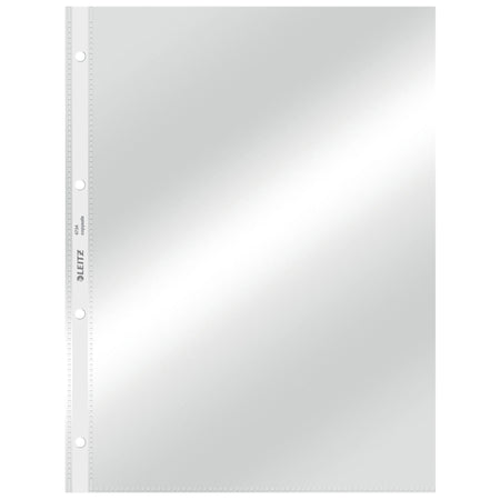 Leitz - Ausstellungstasche Standard-Kopierschutz 0,09 mm 4-Loch PVC A4 glasklar 100 Stück