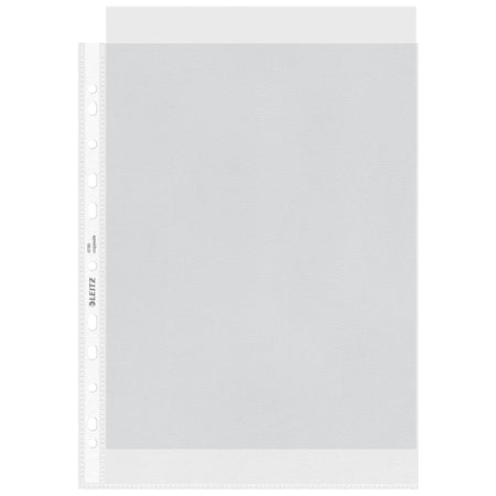 Leitz - Ausstellungstasche Standard 11-Loch Kopierschutz 0,085mm PP A4 transparent 100 Stück