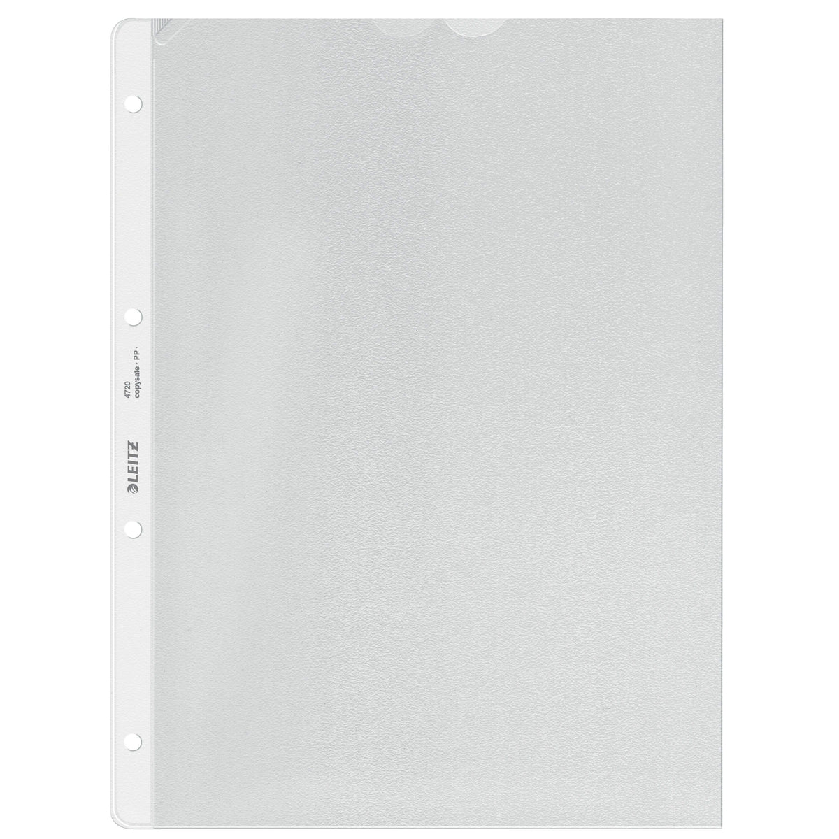 Leitz - Sichttaschen-Kopierschutz 0,13 mm 4-Loch PP A4 transparent 100 Stück