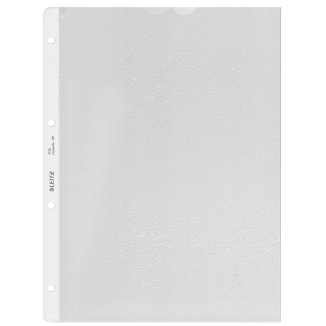 Leitz - Sichttaschen-Kopierschutz 0,13 mm 4-Loch PP A4 transparent 100 Stück