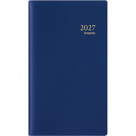Brepols - Agenda Interplan Genova 6 Sprachen, blau, 2026