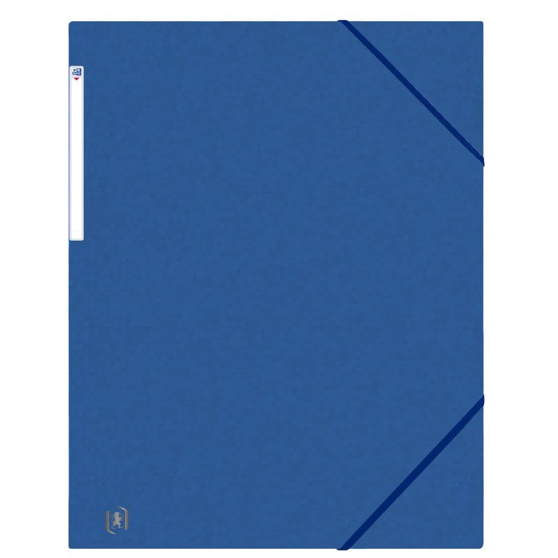 Oxford - Elastomap Top File+ A3 3 Klappen 390gr blau | 10 Stück