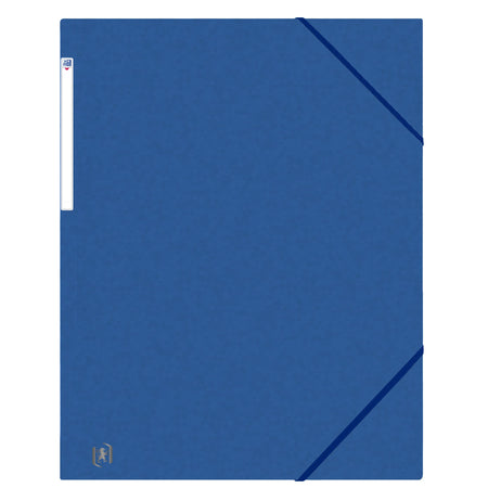 Oxford - Elastomap Top File+ A3 3 Klappen 390gr blau | 10 Stück