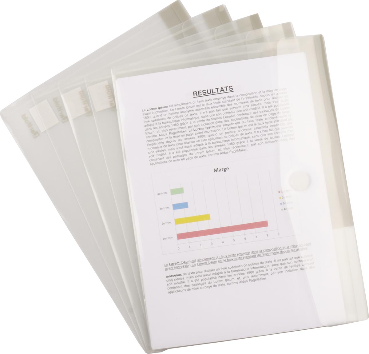 Tarifold-Sammlung – Sammeldokumentenmappe für ft A4 (316 x 240 mm), 5 Stück