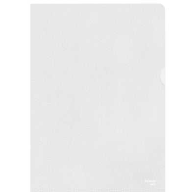 Esselte - Einsteckmappe L-Modell Standard Kopierschutz PP A4 transparent 100 Stück