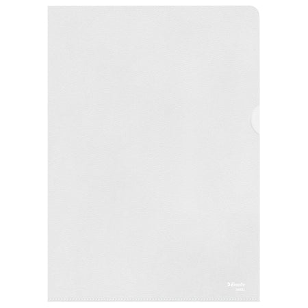 Esselte - Einsteckmappe L-Modell Standard Kopierschutz PP A4 transparent 100 Stück