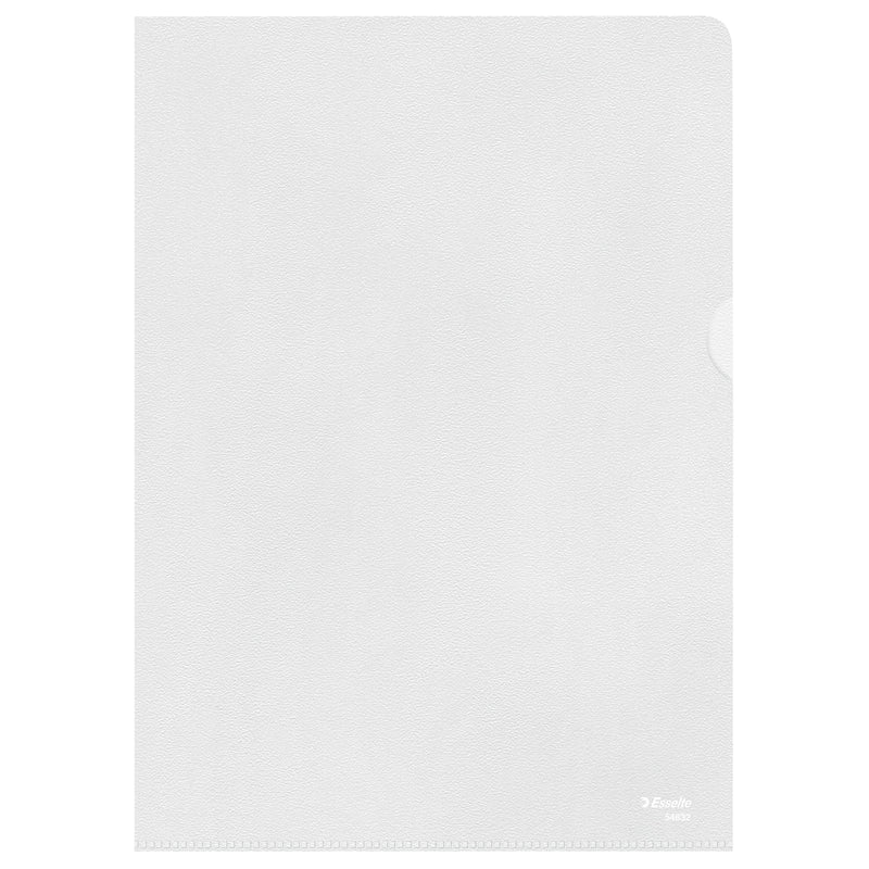 Esselte - Einsteckmappe L-Modell Standard Kopierschutz PP A4 transparent 100 Stück