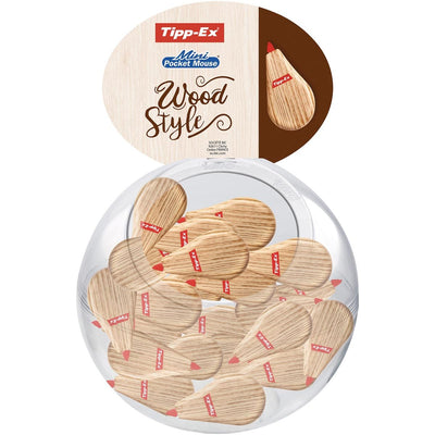 Tipp-Ex - Korrekturroller Mini 5mmx6m Holz Vorteilspack à 30+10 gratis