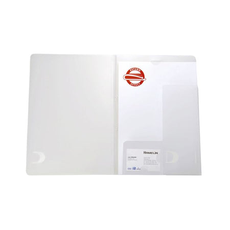 Oxford - Angebotsmappe A4 mit Einstecktasche 2 Klappen 0,5mm PP transparent