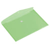 HF2 - Umschlagtasche A4 335x240mm quer PP transparent grün