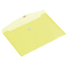 HF2 - Umschlagtasche A4 335x240mm quer PP transparent gelb