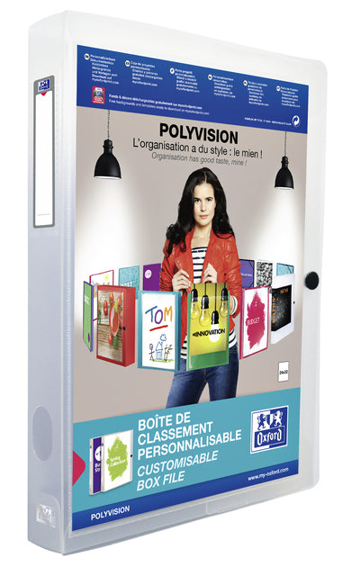 Sammlung Box Oxford Polyvision 40 mm 0,7 mm pp transparent | 8 Stücke
