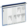 Langlebig – Personalmappe 5 Fächer + Kleiderstange blau