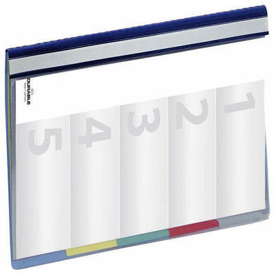 Langlebig - Organisationsmappe Divisoflex A4 blau
