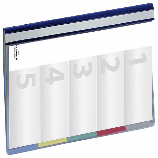 Langlebig - Organisationsmappe Divisoflex A4 blau