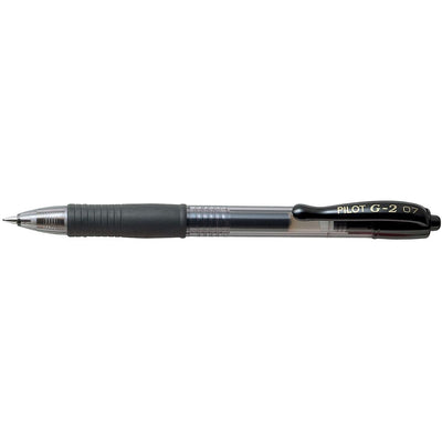 Pilot - Gelroller G-2 mittel, schwarz, Vorteilspack mit 16 + 4 Stück