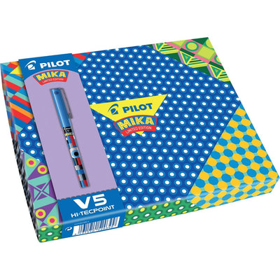 Pilot - Roller Hi-Tecpoint Mika Limited Edition, Geschenkbox mit 6 Rollern