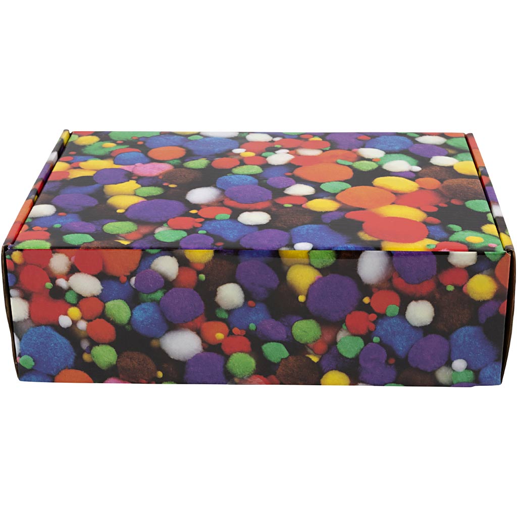 Creativ Company -  Pompons  doos 720 stuks assorti