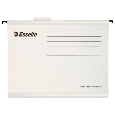 Esselte - Hängemappe Classic A4 V-Boden 345x240mm weiß