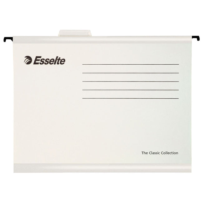 Esselte - Hängemappe Classic A4 V-Boden 345x240mm weiß