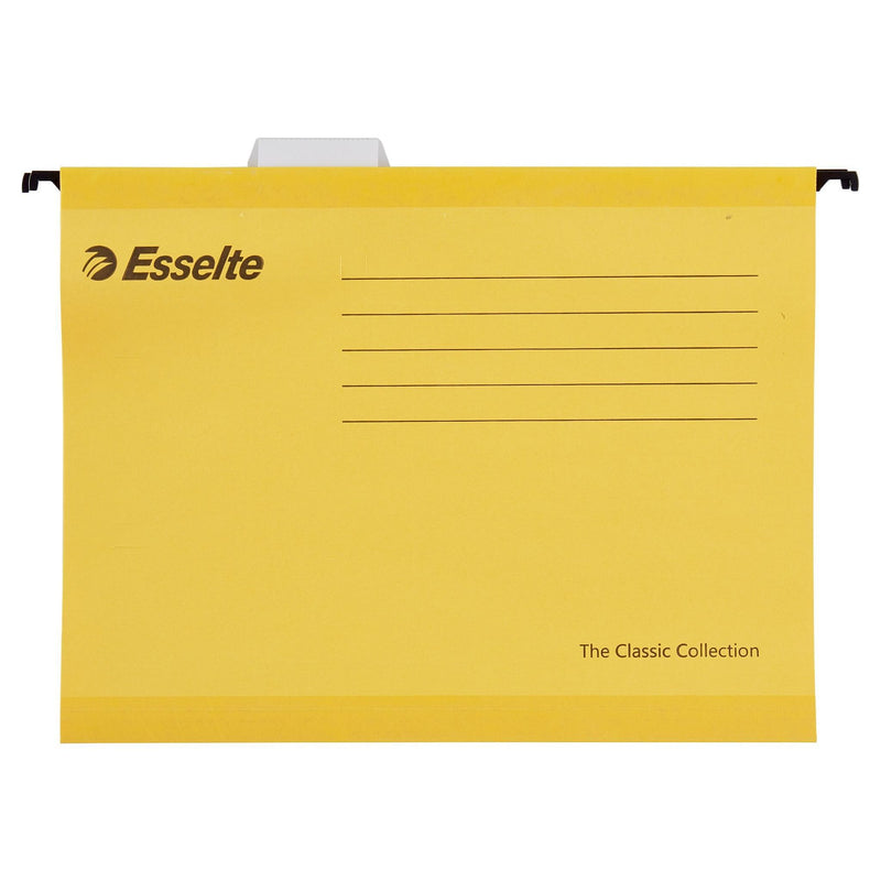 Esselte - Hängemappe Classic A4 V-Boden 345x240mm gelb