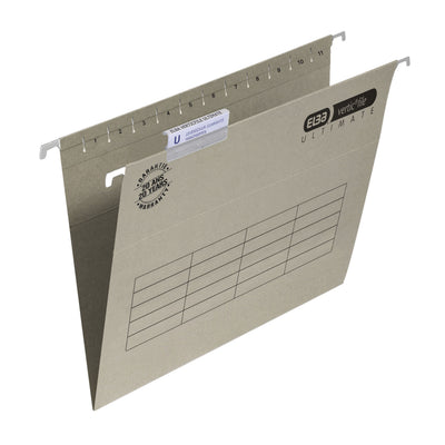 Elba - Hängemappe Verticfile e folio V-Boden grau verpackt pro 10 .. | 50 Stück