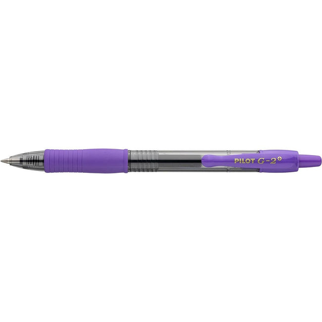 Pilot -  G-2-07 Plus roller, medium, violet