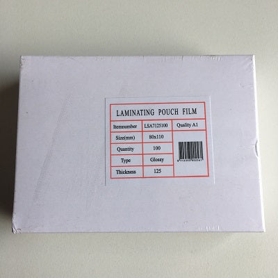 Klika -  Lamineerhoes 80x111 mm/A7 125 micr 100st