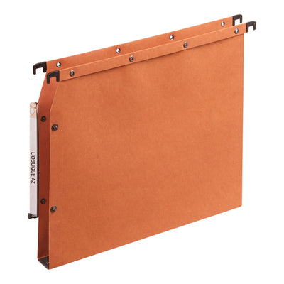 Elba - Hängemappe AVZ e A4 U-Boden 30mm orange | 25 Stück