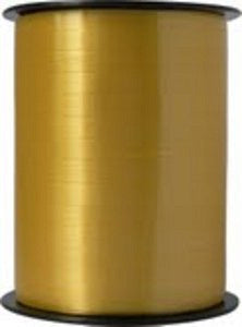 Curly Ribbon Paperlook 10mm x 250 Meter Farbe 6 Gold