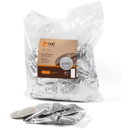 OKE Koffie -  Oké koffiepads, o compatible, Regular, pak van 100 pads