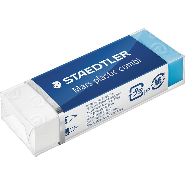 Staedtler - Staedler Radiergummi Plastic Combi, ft 65 x 23 x 13 mm