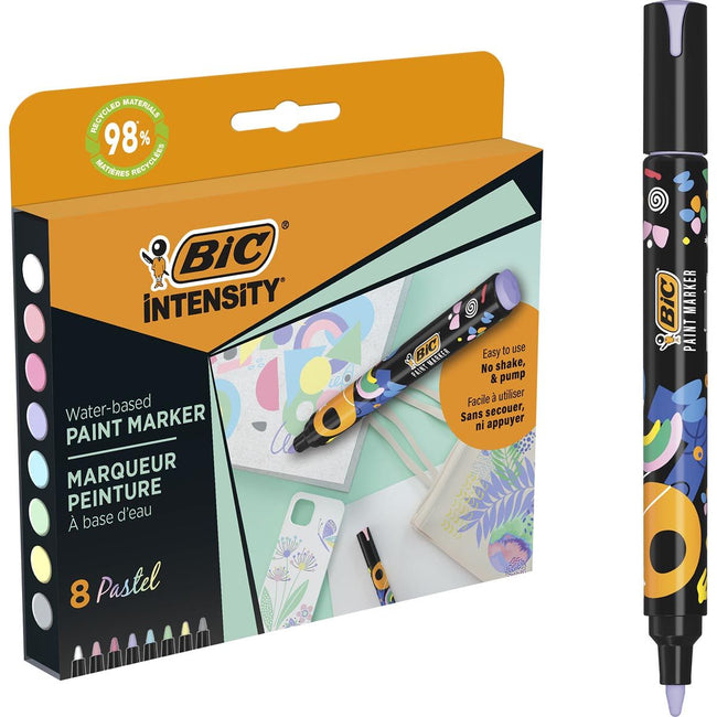 Bic - Farbmarker Intensität Pastell sortiert 8 Stück