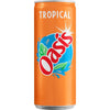 Oasis -   Tropical vruchtenlimonade, sleek blik van 33 cl, pak van 24 stuks